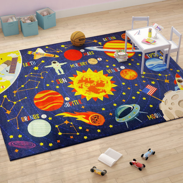 Road Map Rug Area Ideas