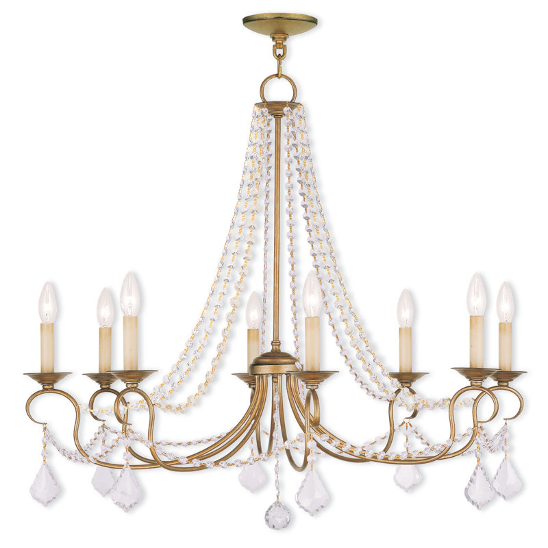 Devana 8 - Light Candle Style Classic / Traditional Chandelier ...