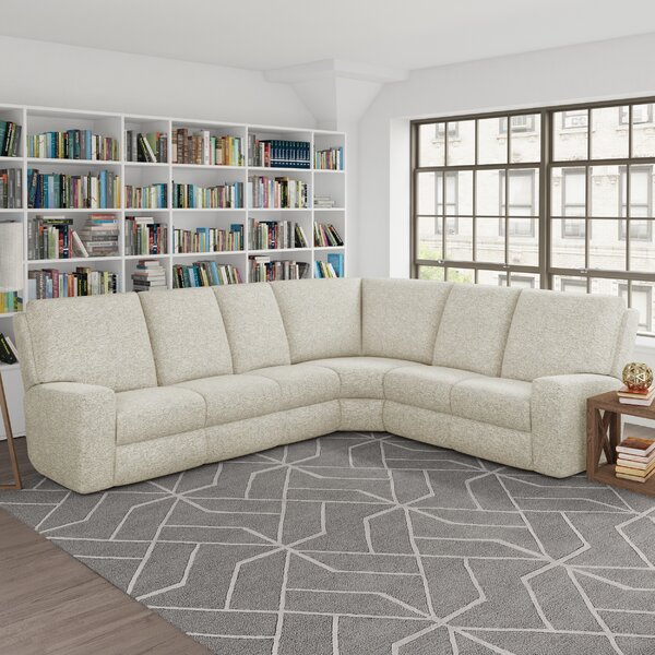 Symmetrical Reclining Sectional By Wayfair Custom Upholstery™