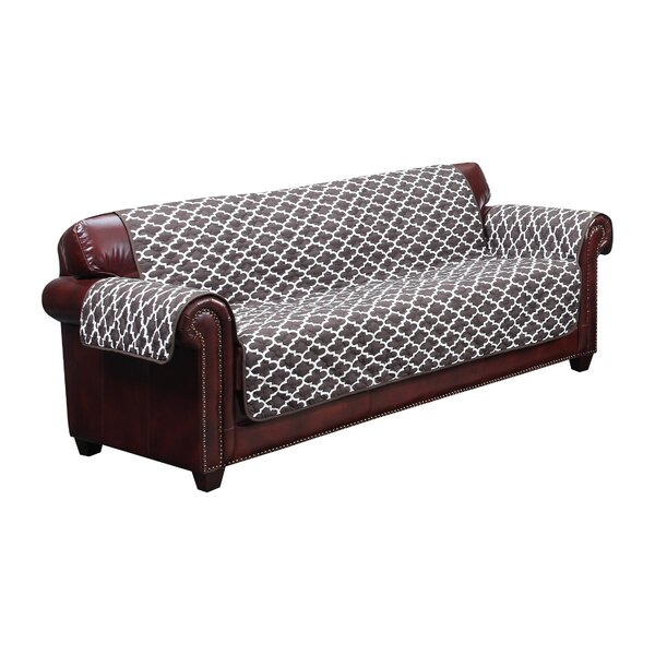 Box Cushion Sofa Slipcover By Winston Porter