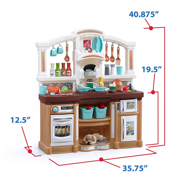 Pink for sale online Step2 488399 Fun with Friends Kids Play Kitchen