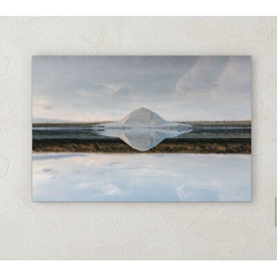 'All Reflections' Photographic Print on Wrapped Canvas Ebern Designs Size: 12