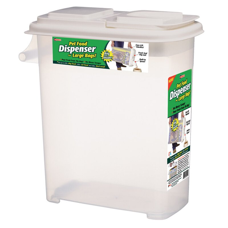 large dog food storage container