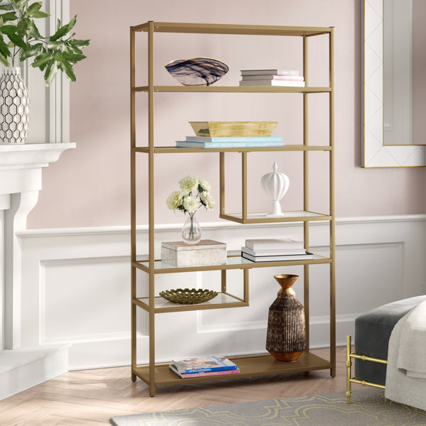 Selzer Geometric Etagere Bookcase by Mercer41