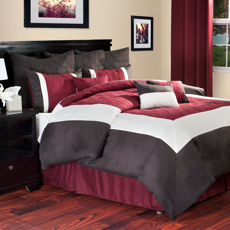 Lavish Home Hotel Comforter Set & Reviews Wayfair