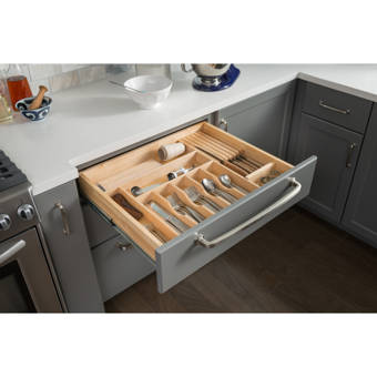 Hardware Resources Spice Tray 1 06 H X 15 25 W X 19 5 D Drawer Organizer Reviews Wayfair