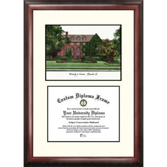 8.5 x 11 Campus Images SC994V Clemson University Scholar Diploma Frame
