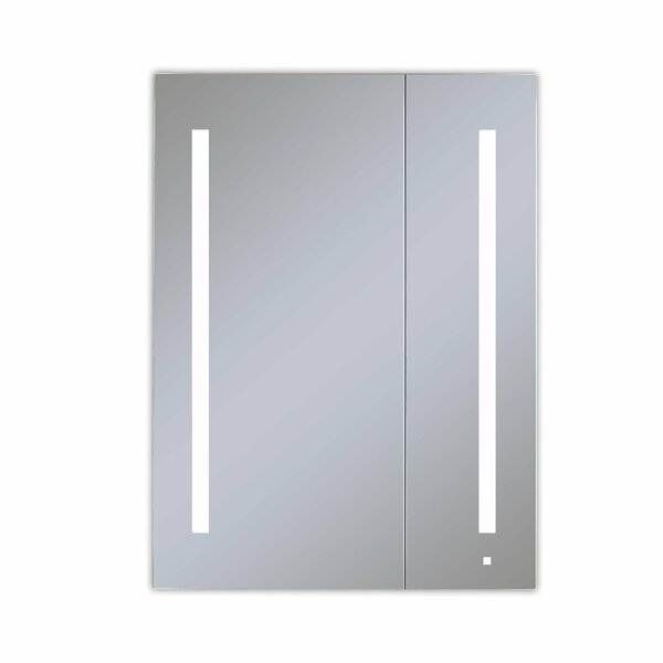 Robern AiO Recessed Frameless Medicine Cabinet with 6 ...