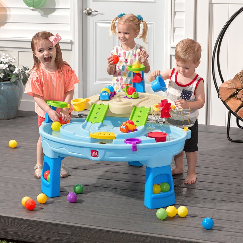 activity table with balls