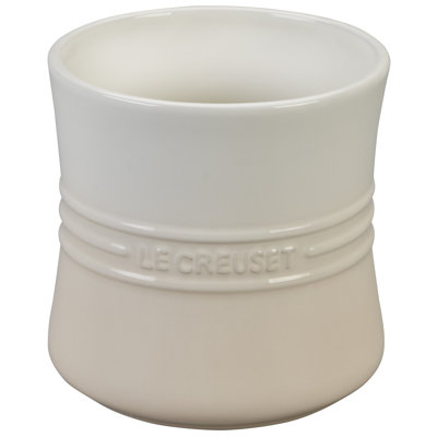 Le Creuset Stoneware Utensil Crock Le Creuset Color Meringue Capacity 275 qt