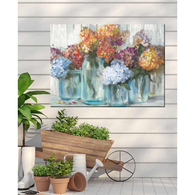 Rosalind Wheeler Osiris Mason Jars Outdoor Wall Decor Wayfair