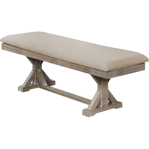 Buford Upholstered Bench by Canora Grey Canora Grey