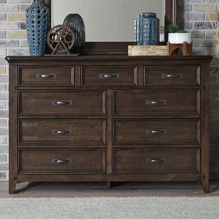 Canora Grey Earby 9 Drawer Chest & Reviews | Wayfair