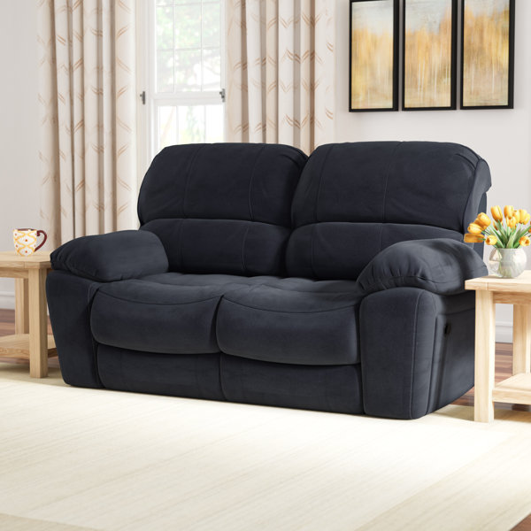 Perfect Quality Rashida Modern Upholstered Reclining Loveseat New Seasonal Sales are Here! 65% Off