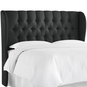 Abrego Tufted Wingback Headboard by Willa Arlo Interiors