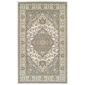 Vassar Olive Green/Gray Area Rug