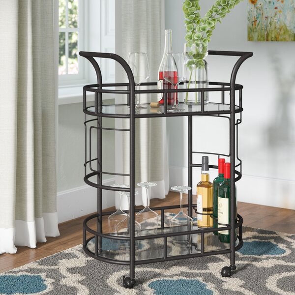 Boswell 2-Tier Bar Cart by Red Barrel Studio