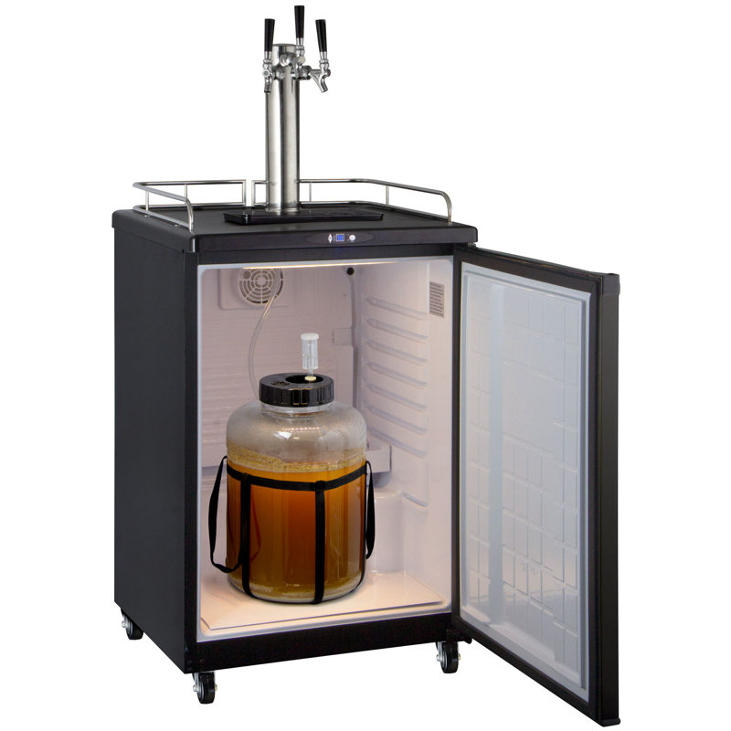 Kegco 5 8 Cu Ft Digital Home Brew Commercial Grade Triple Tap