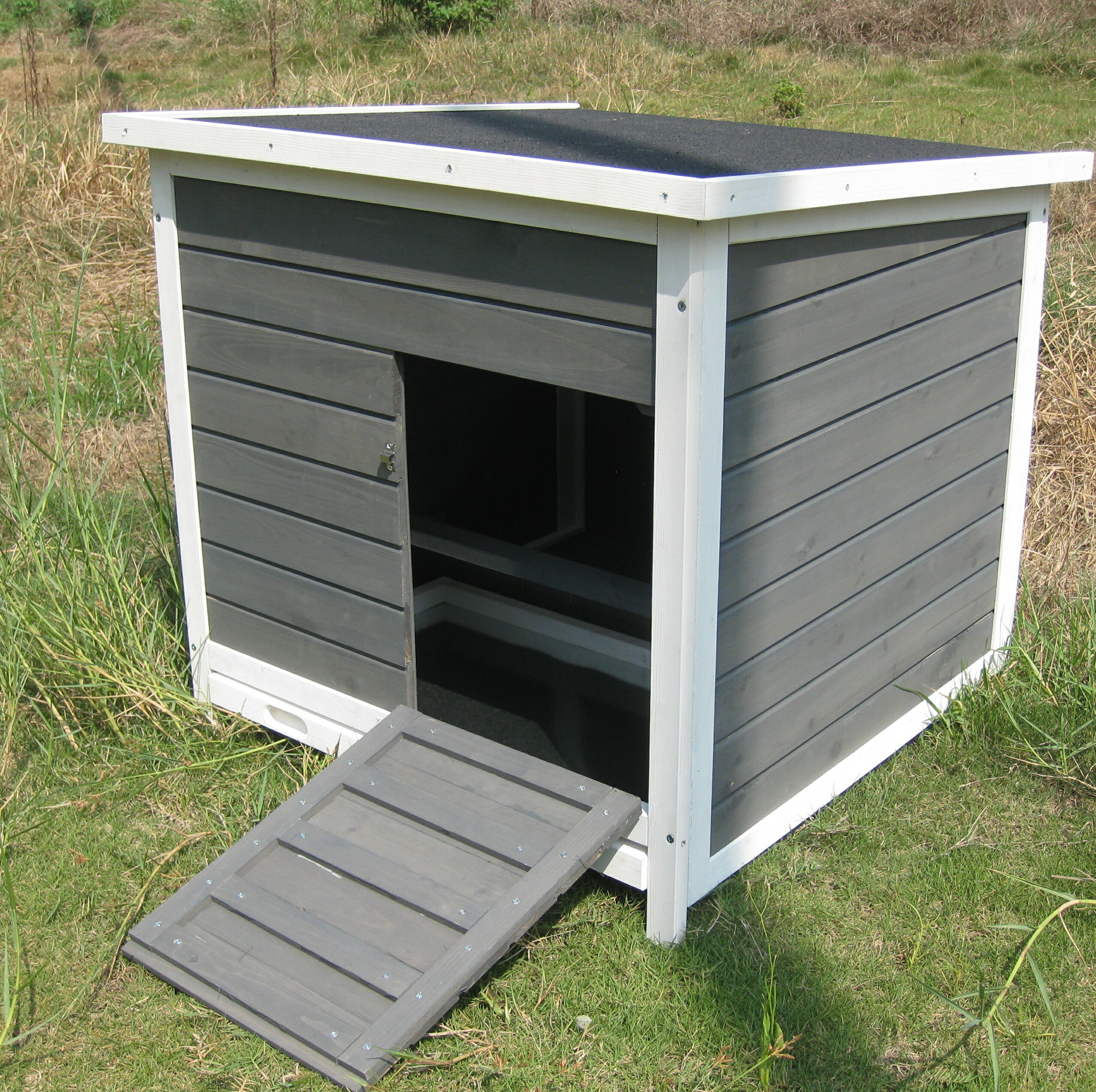 Coops Feathers Nesting Roosting Box Chicken Coop With Metal Tray