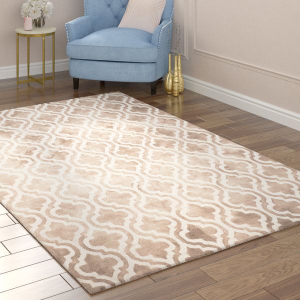 Blakeston Hand-Tufted Beige/Ivory Area Rug by Willa Arlo Interiors