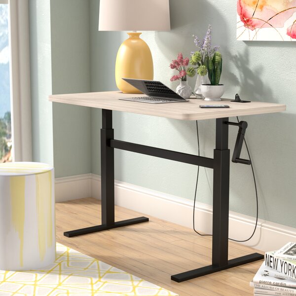 Santina Height Adjustable Standing Desk By Comm Office Spacial