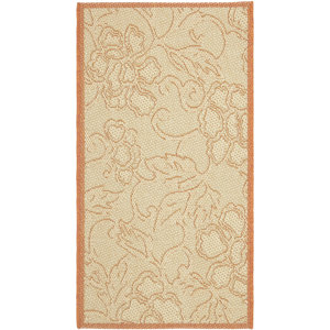 Short All Over Neutral Outdoor Area Rug