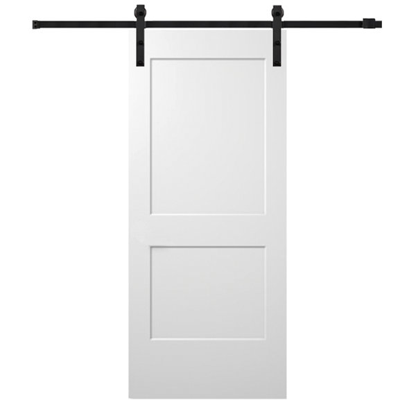 Monroe Panelled MDF Slab Interior Barn Door by Verona Home Design
