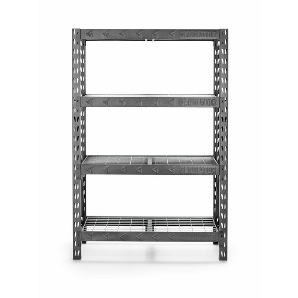 48 Wide Heavy Duty Rack with Four 18 Deep Shelves by Gladiator
