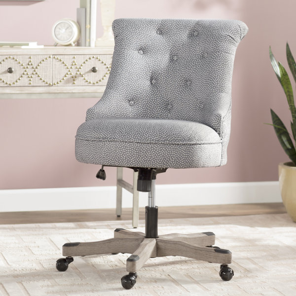 Maria Dots Mid-Back Desk Chair by Alcott Hill