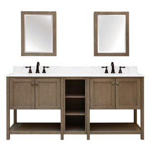 Bathroom Vanities Without Tops You Ll Love Aiden Bath 2 Shelf Modular Component For Double Bathroom Vanity Base