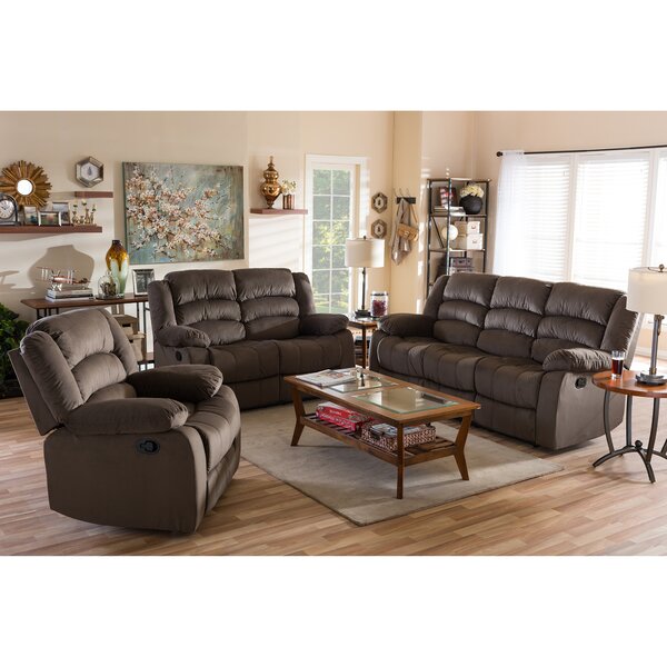 Haverville 3 Piece Reclining Living Room Set By Latitude Run