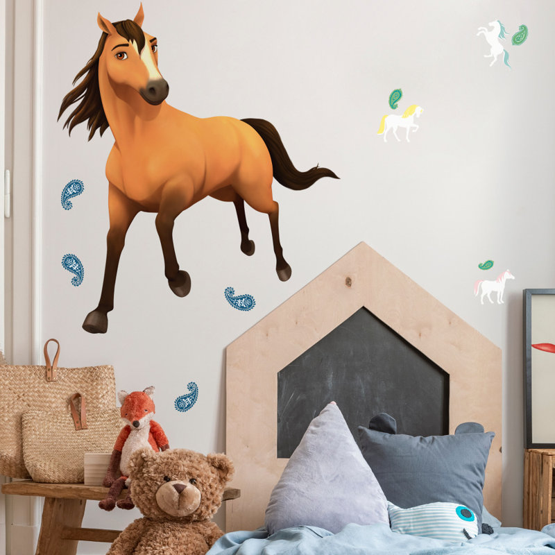 Room Mates Spirit Riding Free Peel And Stick Giant Wall Decal
