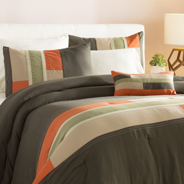 Woltjen Reversible Comforter Set by Ebern Designs