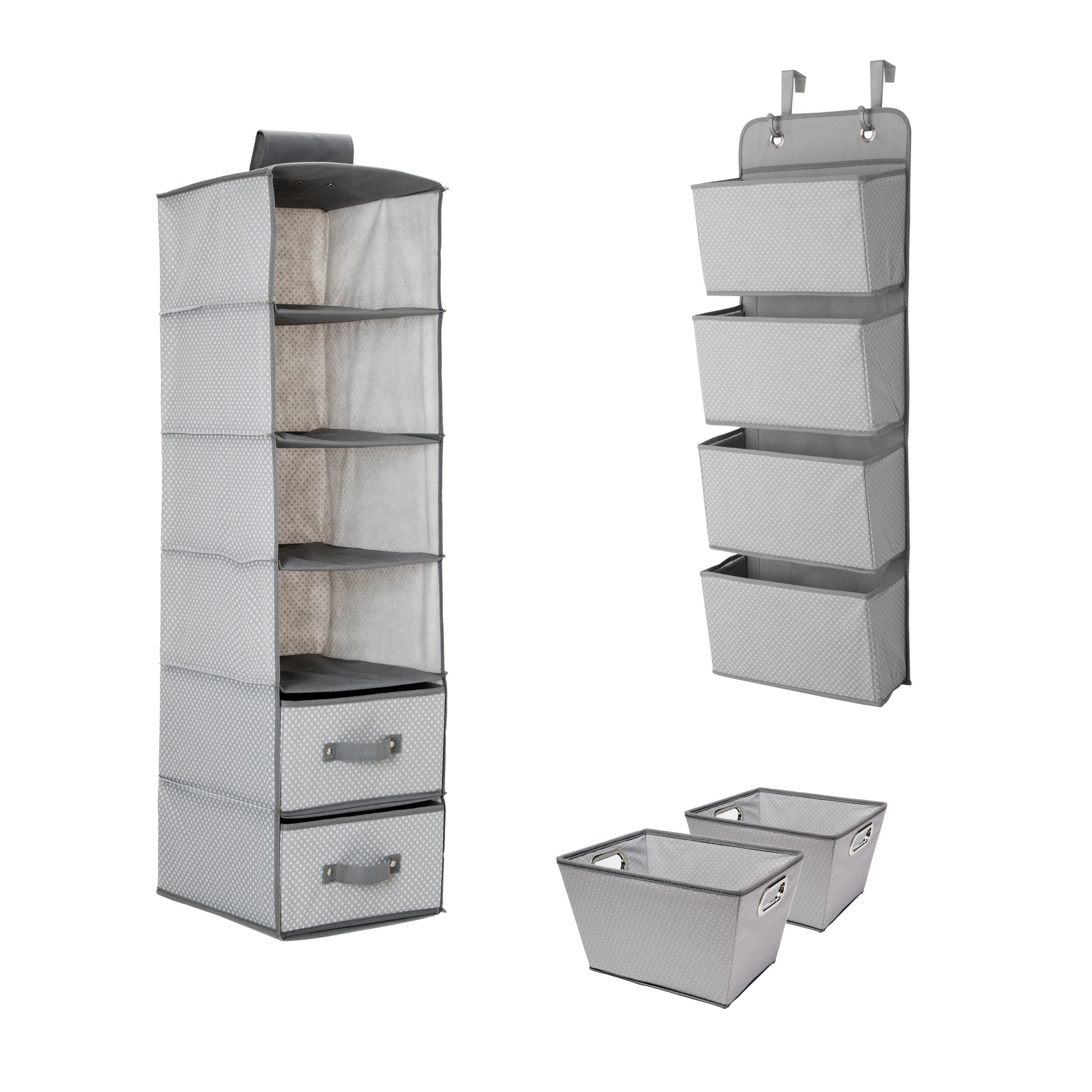 Delta Children Complete Nursery 3 Piece 6 Compartment Hanging
