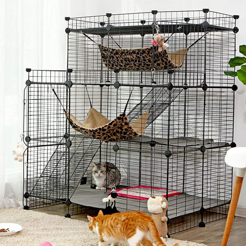 multi cat cage