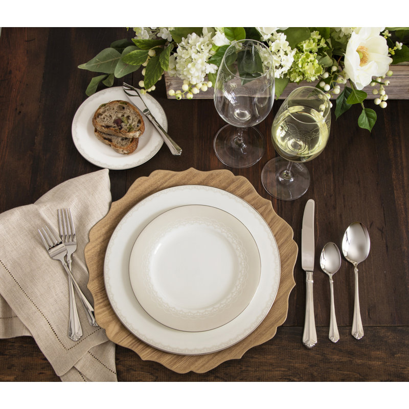 Oneida Julliard Bone China 5 Piece Place Setting Set Service For