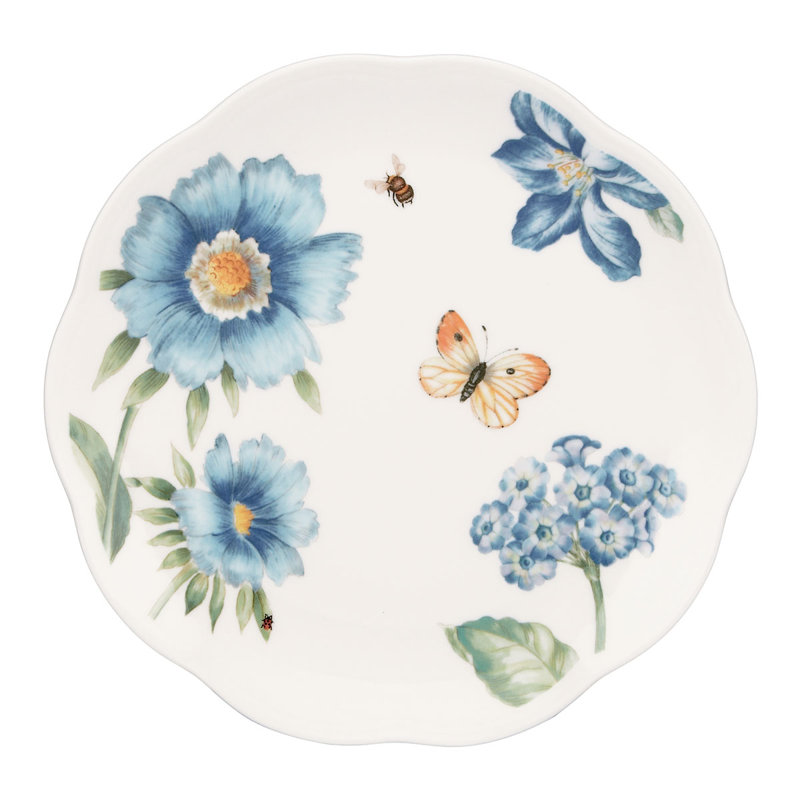 Lenox Butterfly Meadow 4 Piece Dessert Plate Set & Reviews Wayfair
