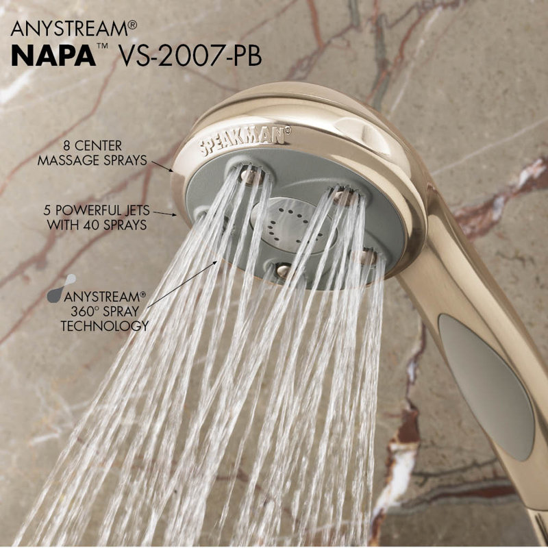 Speakman Napa Multi Function Handheld Shower Head & Reviews Wayfair