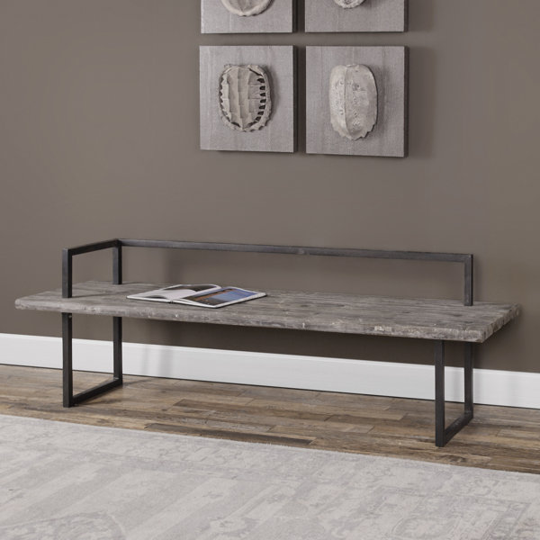 Edgewood Wood Bench By Union Rustic Modern