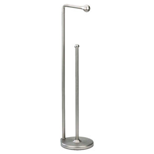 Modern Free Standing Toilet Paper Holders Allmodern Teardrop Freestanding Toilet Paper Holder