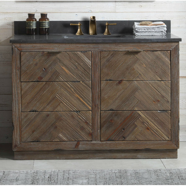 Sara Wood 48'' Single Bathroom Vanity Set by Langley Street