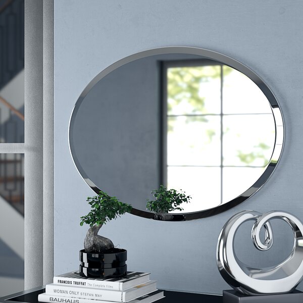 oval wall mirror small