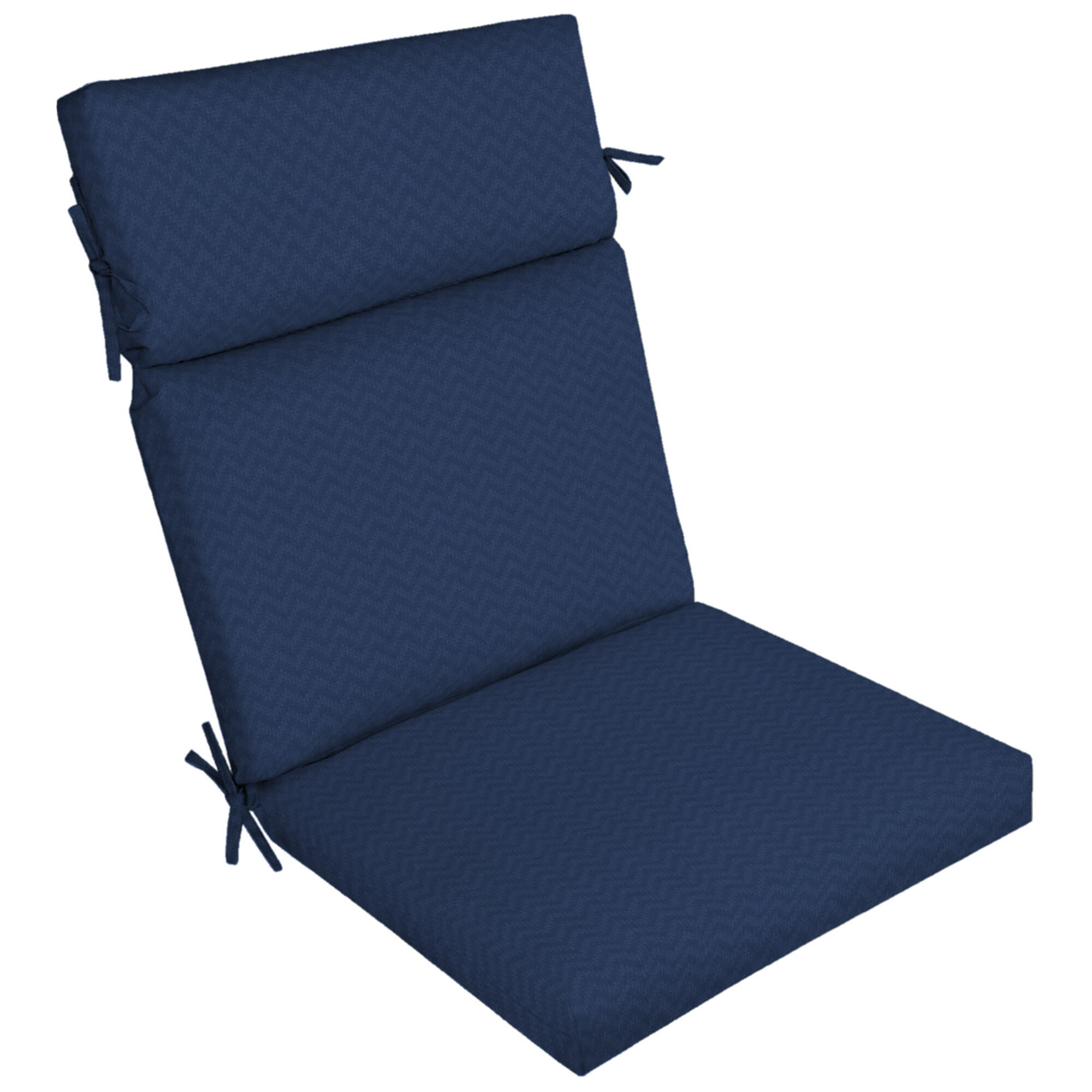 Navy Blue Kitchen Chair Cushions : Hanover Set Of 6 Seat Cushions And