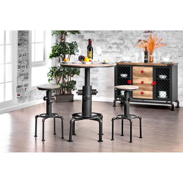 Bargain Pollard 3 Piece Dining Set By 17 Stories 2019 Sale