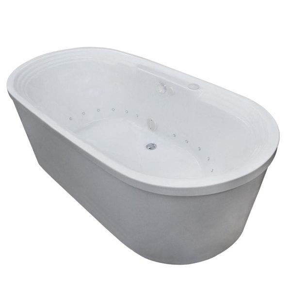 Royal 67 x 34 Freestanding Air Bathtub by Spa Escapes