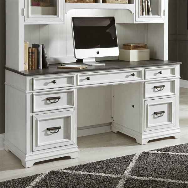 Allyson Park Credenza Desk By Darby Home Co New On Benches