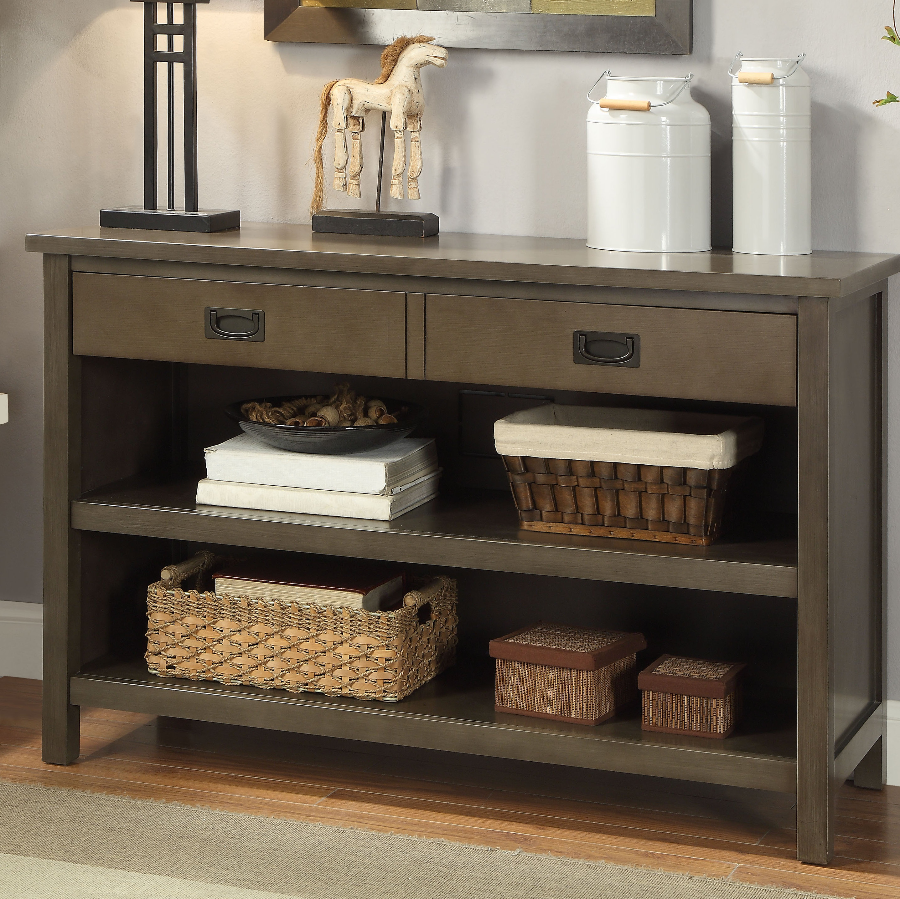 Union Rustic Millender 47 Console Table Wayfair Union Rustic Millender 47 Console