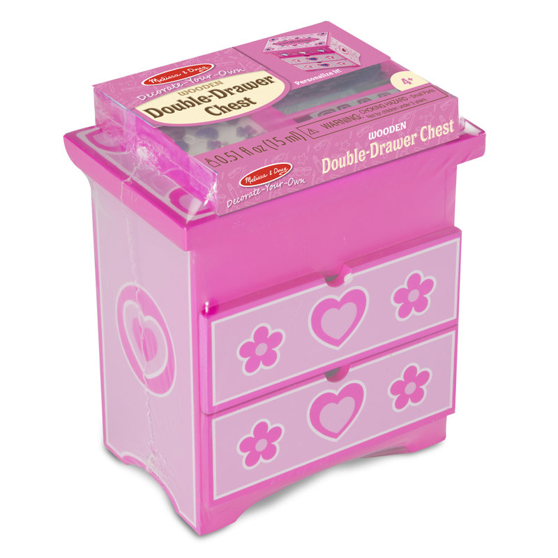 Melissa Doug Decorate Your Own Wooden Toy Organizer Wayfair