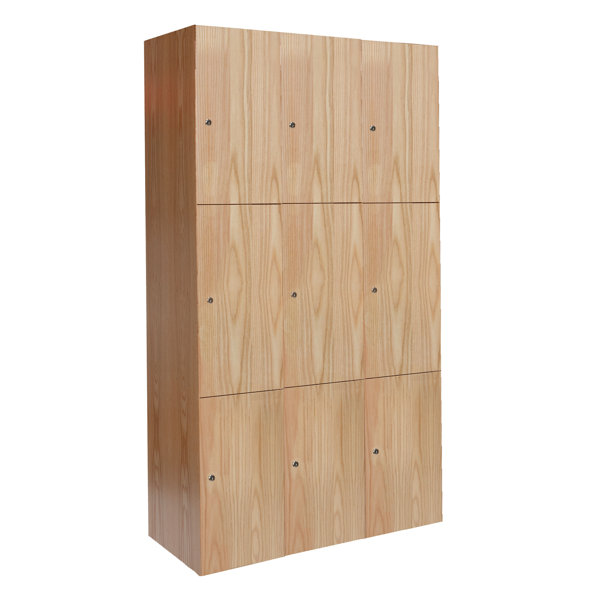Club 3 Tier 3 Employee Locker by Hallowell