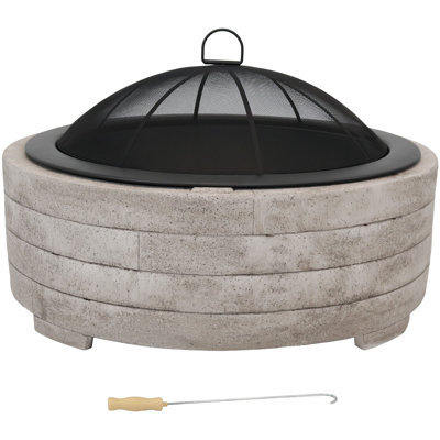 Outdoor Fireplaces & Fire Pits You'll Love in 2020 | Wayfair Outdoor Fireplaces & Fire Pits You'll Love in 2020 | Wayfair on Quillen Steel Wood Burning Outdoor Fireplace id=89161